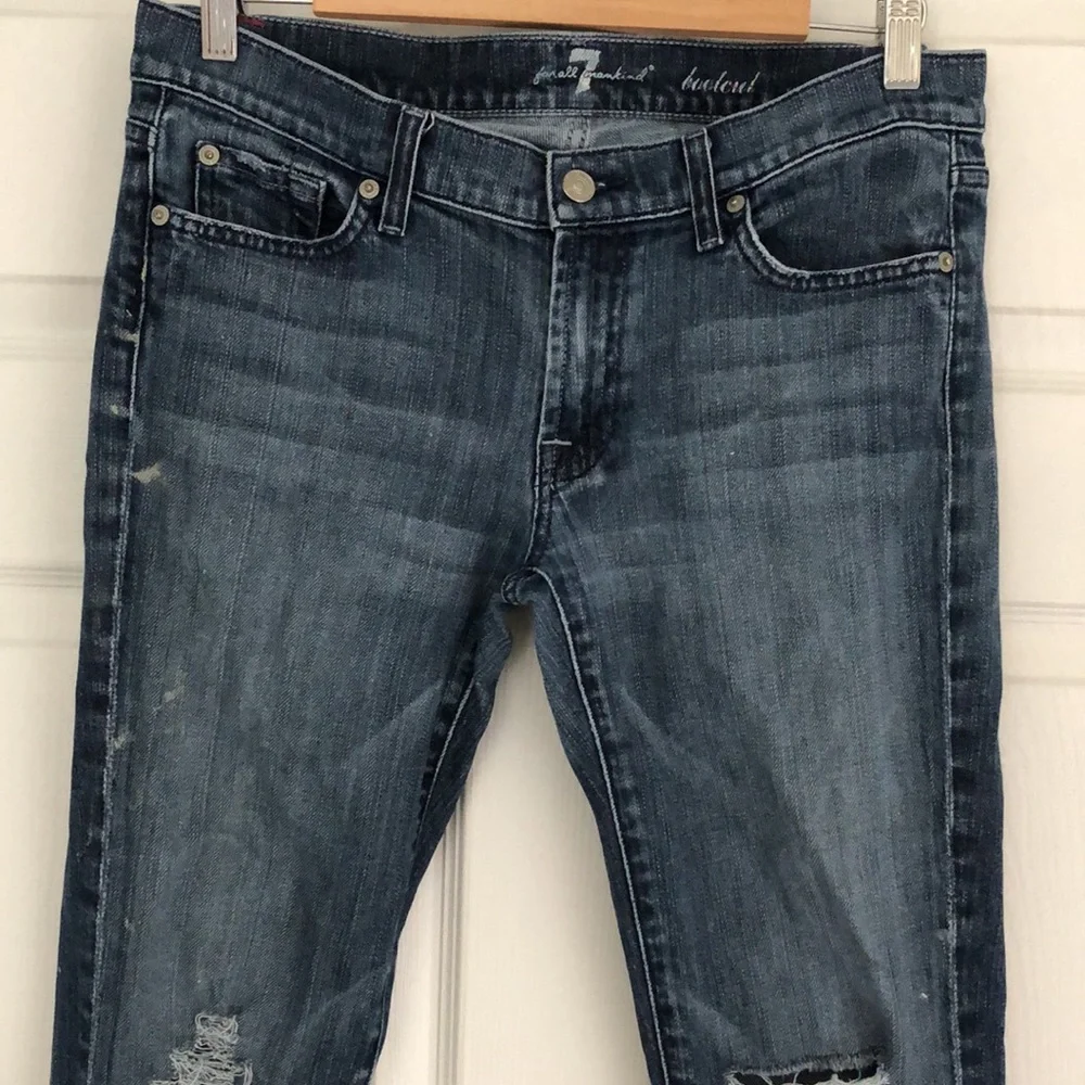 7FAM Distressed Jeans - Picture 7 of 15